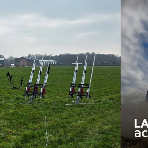 The One Show captures young rocket engineers launching CanSats at Westcott